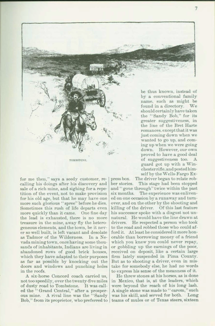 Across Arizona in 1883--including glimpses of Yuma, Tombstone, Tucson. vist0011d